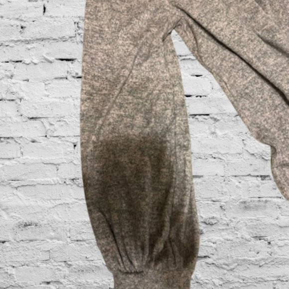 Purple Heathered Long Sleeve Top - Picture 7 of 7